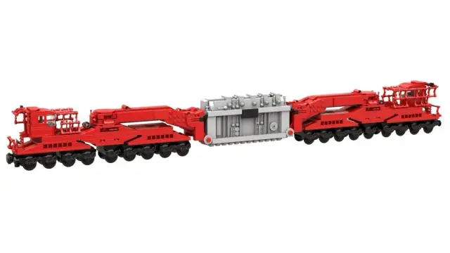 BlueBrixx® Tragschnabelwagen