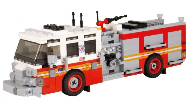 BlueBrixx® Pierce Quantum Pumper Version 2 rot/weiß