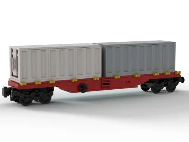 BlueBrixx® Containerwagen