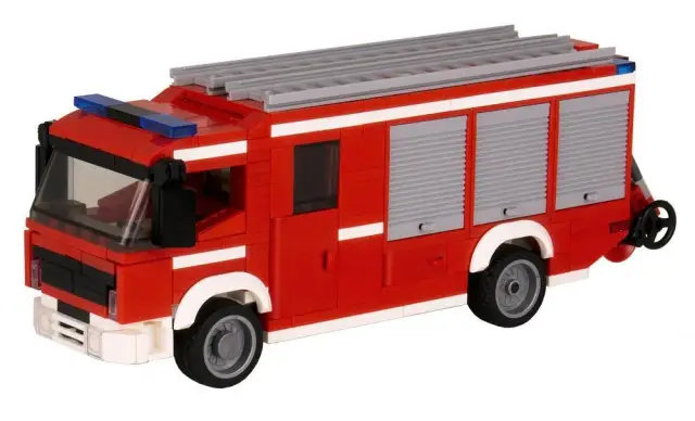 BlueBrixx® LKW Stuttgart, Feuerwehr, 1629 AF HLF20