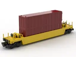 BlueBrixx Containerwagen 40 Fuß