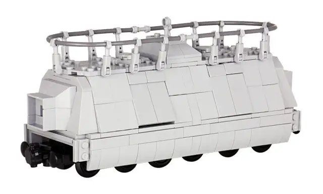 BlueBrixx® Panzerzug Kommandowagen