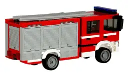 BlueBrixx Feuerwehr LKW Schweden TLF 4000