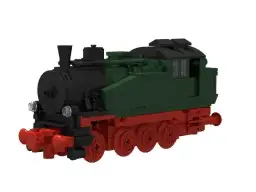 BlueBrixx Dampflokomotive BR 92 Grün