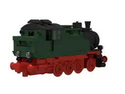 BlueBrixx Dampflokomotive BR 92 Grün