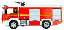 BlueBrixx Feuerwehr Schweden Tanklöschfahrzeug