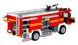 BlueBrixx Feuerwehr Schweden Tanklöschfahrzeug