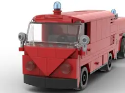 BlueBrixx Feuerwehr Bus mit Pumpe