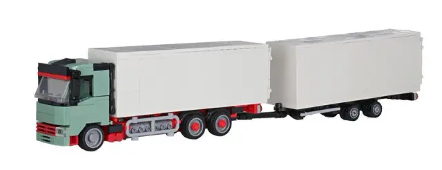 BlueBrixx® LKW mit Anhänger