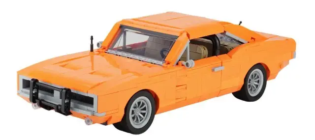 BlueBrixx® Oranges US-Muscle-Car