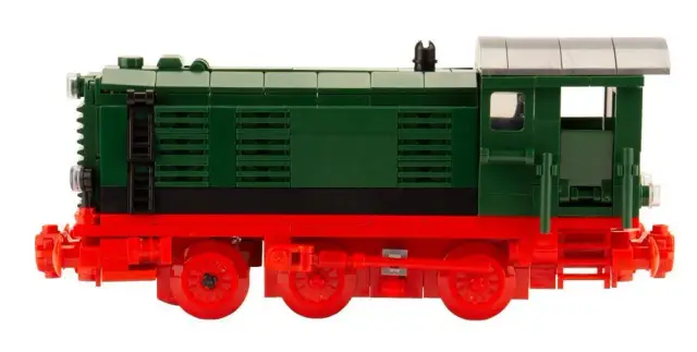 BlueBrixx® Diesellokomotive V36 grün