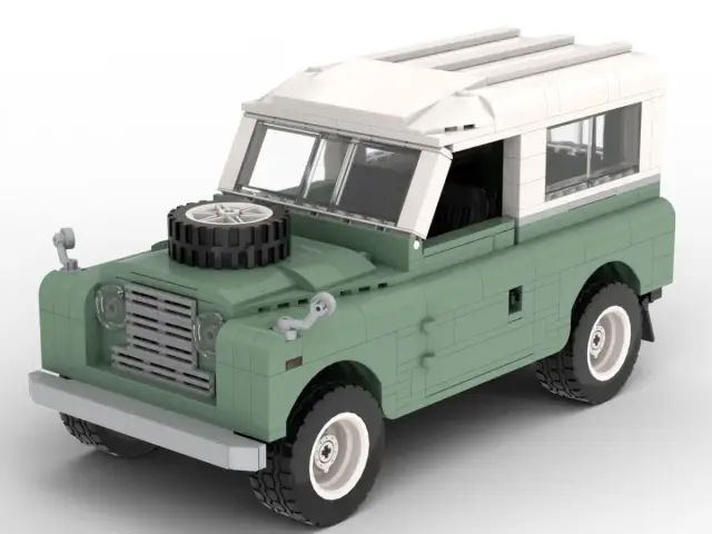 BlueBrixx® Klassischer Geländewagen 4WD