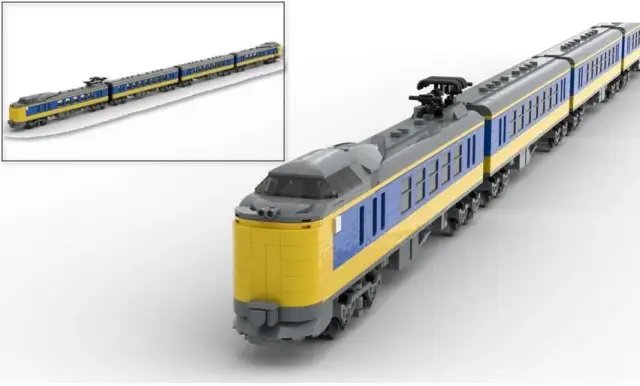 BlueBrixx® Intercity NL Zug