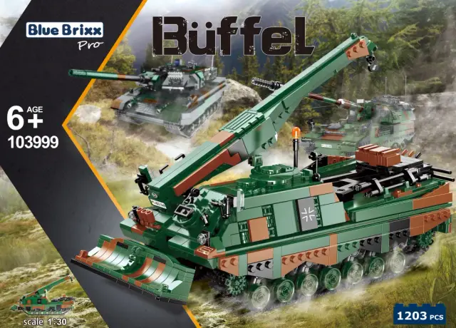 BlueBrixx® Bergepanzer Büffel, BPz3, Bundeswehr