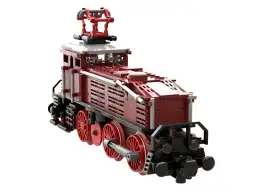 BlueBrixx Lokomotive BR 160 in dunkel rot