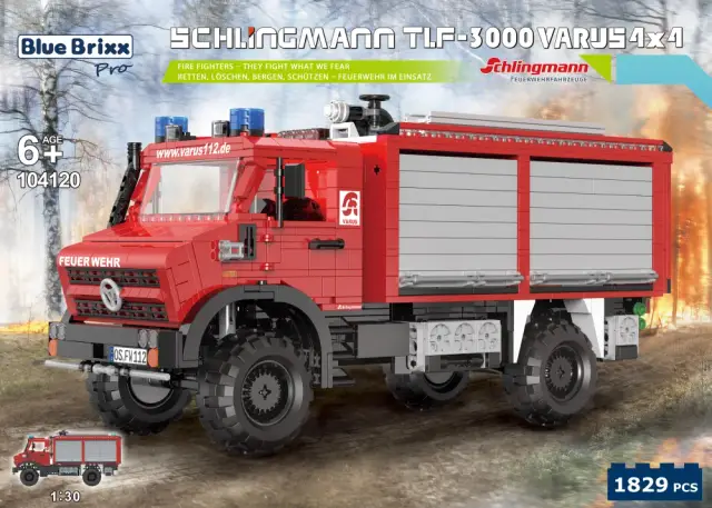 BlueBrixx® Schlingmann™ TLF-3000 VARUS 4X4