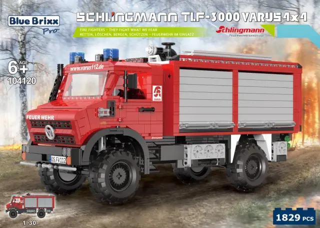 BlueBrixx Schlingmann™ TLF-3000 VARUS 4X4