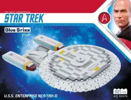 BlueBrixx STAR TREK™ USS Enterprise NCC-1701-D