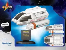 BlueBrixx STAR TREK™ Shuttle Typ 6