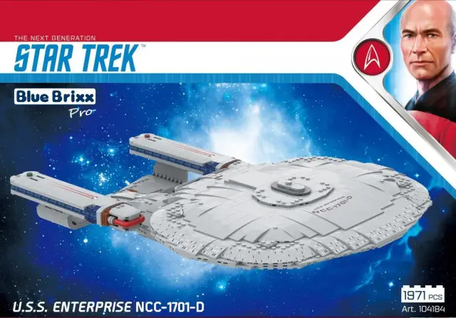 BlueBrixx® STAR TREK™ USS Enterprise NCC-1701-D