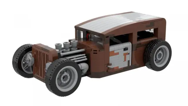 BlueBrixx® Rat Rod braun grau