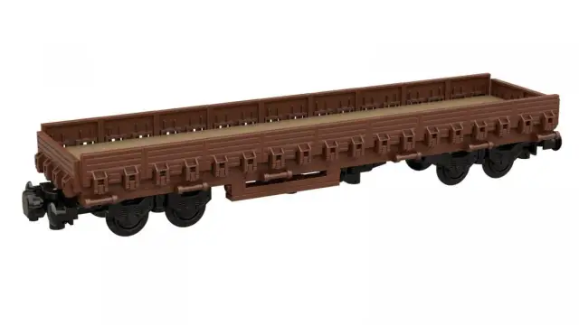 BlueBrixx® Low-Floor Wagon