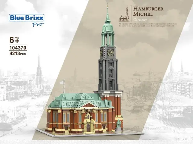 BlueBrixx® Hamburger Michel