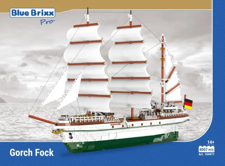 BlueBrixx Gorch Fock