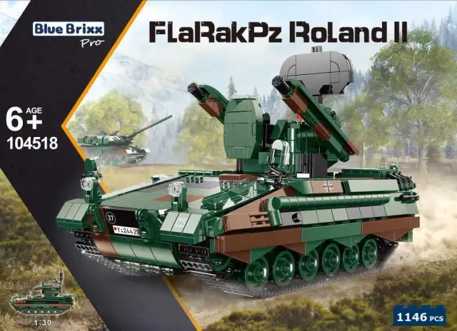 BlueBrixx® FlaRakPz Roland II, Bundeswehr