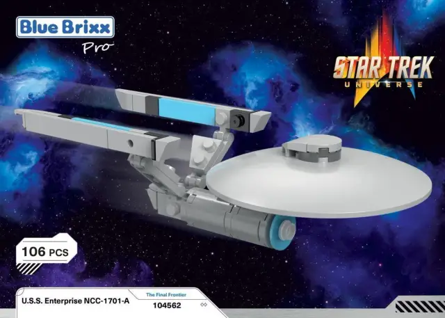 BlueBrixx® STAR TREK™ USS Enterprise NCC-1701-A