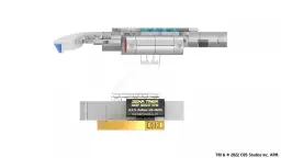 BlueBrixx STAR TREK™ USS Defiant NX-74205