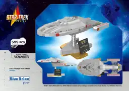 BlueBrixx STAR TREK™ USS Voyager NCC-74656