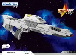 BlueBrixx STAR TREK™ Phasergewehr Typ 3