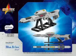 BlueBrixx STAR TREK™ Phasergewehr Typ 3