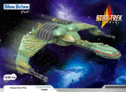 BlueBrixx STAR TREK™ Klingon Bird-of-Prey