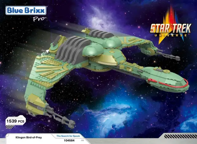 BlueBrixx® STAR TREK™ Klingon Bird-of-Prey