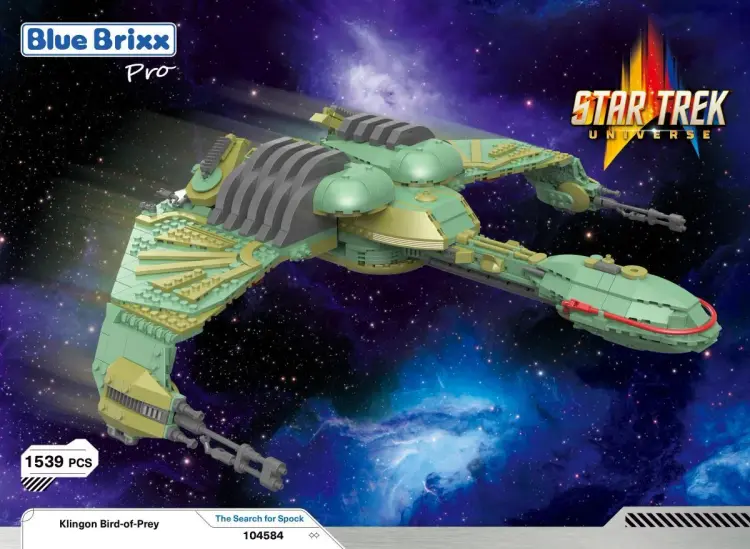 BlueBrixx STAR TREK™ Klingon Bird-of-Prey