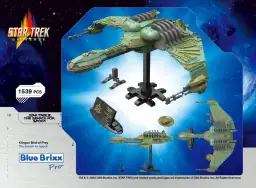 BlueBrixx STAR TREK™ Klingon Bird-of-Prey