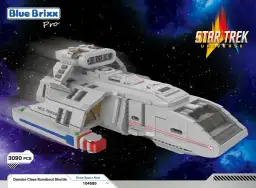 BlueBrixx STAR TREK™ Danube-Klasse Runabout