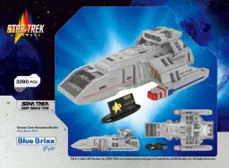 BlueBrixx STAR TREK™ Danube-Klasse Runabout