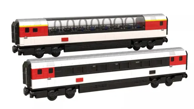 BlueBrixx® Electric locomotive SBB CFF FFS EuroCity Switzerland