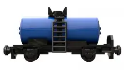 BlueBrixx Kesselwagen schwarz blau