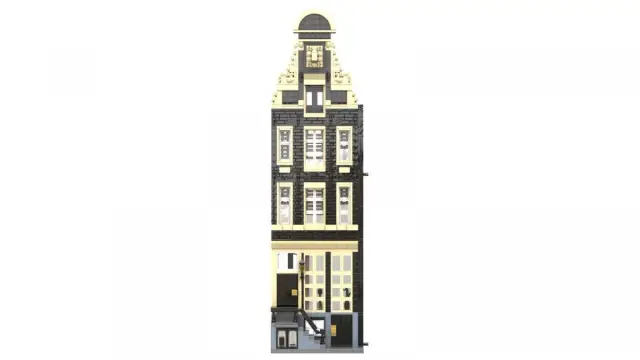 BlueBrixx® Niederländische Hausfassade Amstel 3