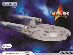 BlueBrixx STAR TREK™ USS Enterprise NX-01