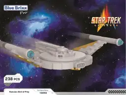 BlueBrixx STAR TREK™ Romulan Bird-of-Prey