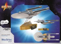 BlueBrixx STAR TREK™ USS Excelsior NX-2000