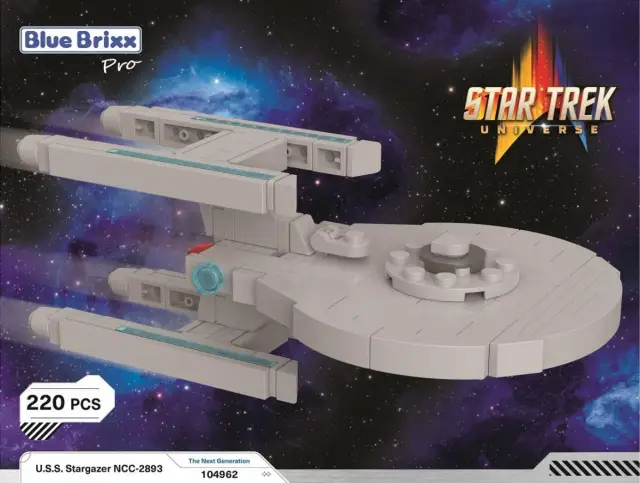 BlueBrixx® STAR TREK™ USS Stargazer NCC-2893