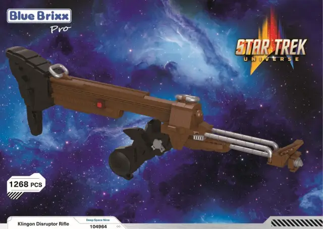 BlueBrixx® STAR TREK™ Klingon Disruptor Gewehr