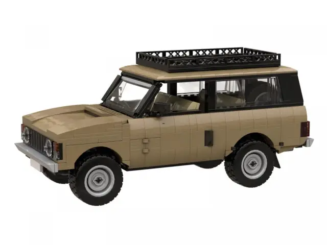 BlueBrixx® Klassischer Geländewagen 4x4