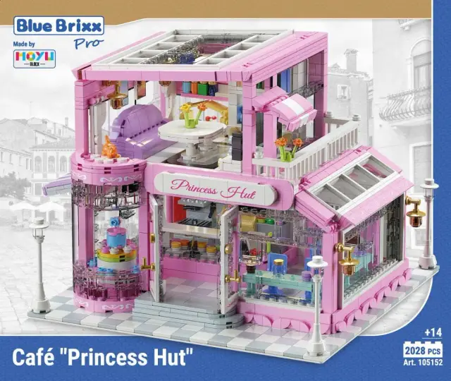 BlueBrixx® Café "Princess Hut"